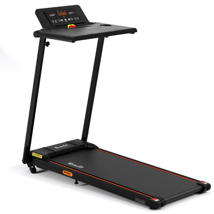 Everfit Treadmill Electric Walking Pad Foldable Incline for Home Office Gym Black.