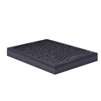 Giselle Bedding 3-Zone Pillowtop Mattress Topper 1000GSM for Back Pain Relief Washable with 45cm Deep Pocket Double.