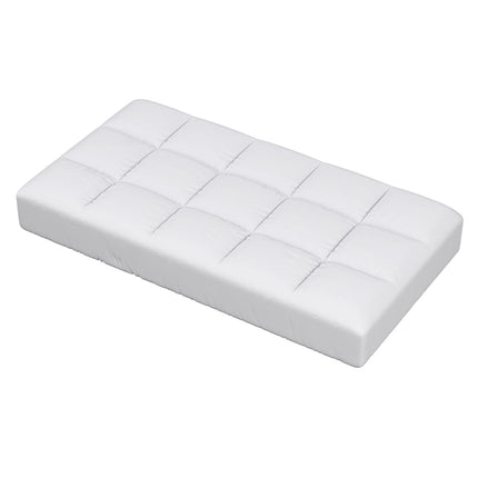 Giselle Bedding Baby Cot Pillowtop Mattress Topper 750GSM Bamboo Cooling Pad for Temperature Regulation, Machine Washable Bed Protector.