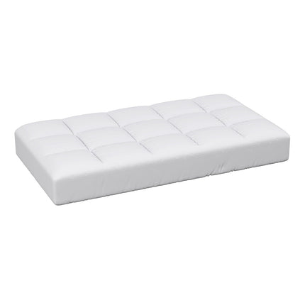 Giselle Bedding Baby Cot Pillowtop Mattress Topper 750GSM Bamboo Cooling Pad for Temperature Regulation, Machine Washable Bed Protector.
