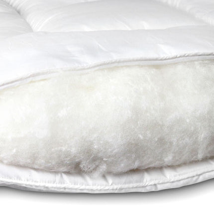 Giselle Bedding 5cm Bamboo Pillowtop Mattress Topper 1000GSM Mattress Pad for Back Pain Relief Washable Breathable Protector with 45cm Deep Pocket King.