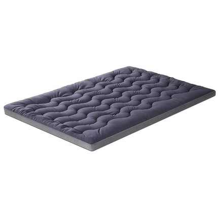 Giselle Bedding 5cm Pillowtop Topper Bamboo Polyester Blend Fibre Pad for Back Pain Relief Washable Overfilled Bed Protector 500GSM Queen.