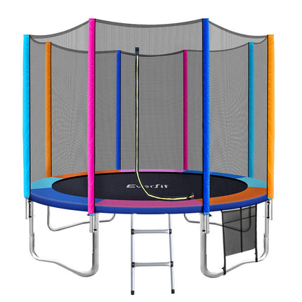 10FT Trampoline Everfit Kids Trampoline Rebounder.