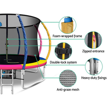 Everfit 12ft Trampoline Rebounder for Kids.