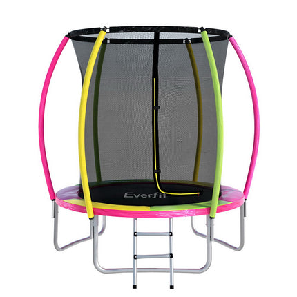 Everfit 6ft Kids Round Trampoline Rebounder.