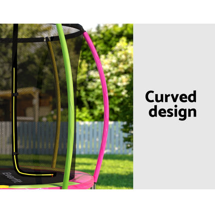 Everfit 6ft Kids Round Trampoline Rebounder.