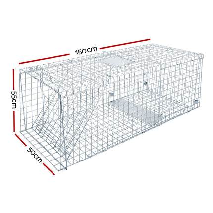 Gardeon Animal Trap Cage Possum 150x50cm.