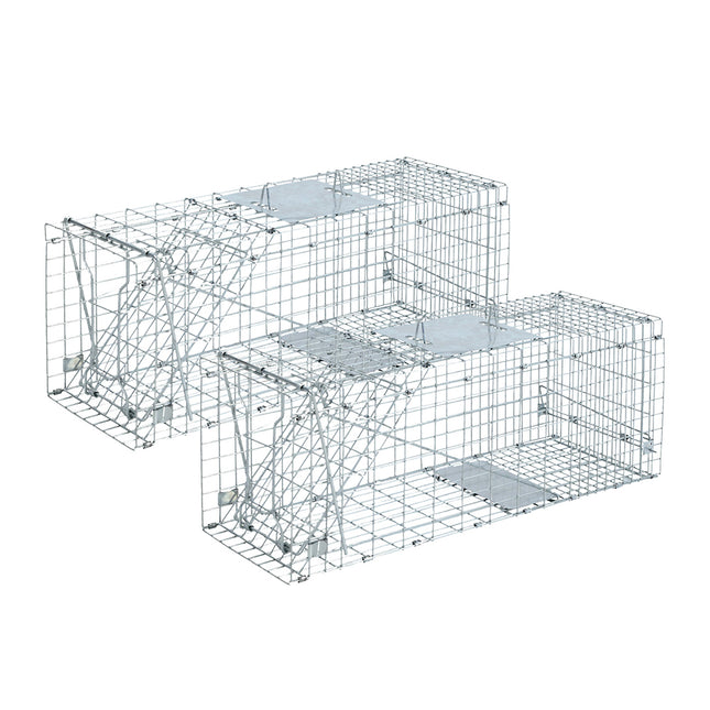 Gardeon 2x Animal Trap Cage Possum 66x23cm.