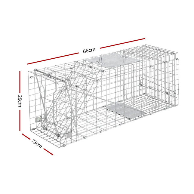 Gardeon 2x Animal Trap Cage Possum 66x23cm.