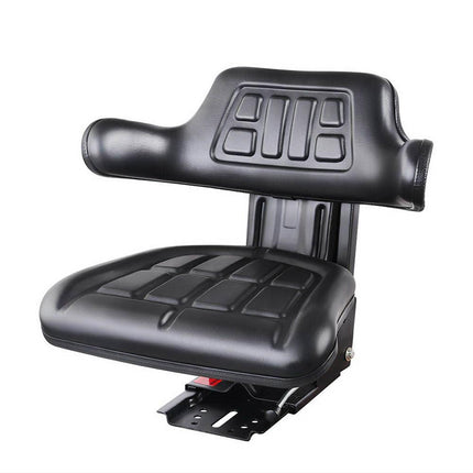 Giantz Tractor Seat Forklift Excavator Truck Universal Digger Chair PU Leather.