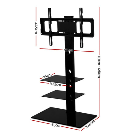 Artiss TV Stand Mount Bracket for 32"-70" LED LCD 3 Tiers Storage Floor Shelf.