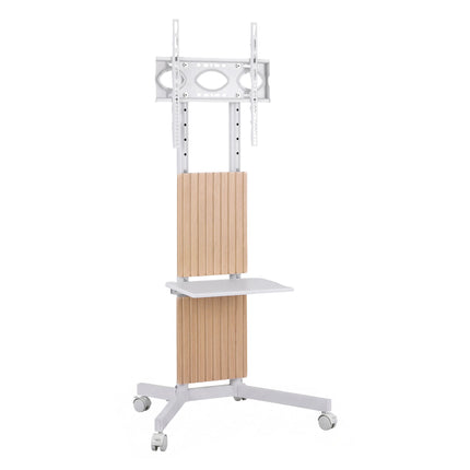 Artiss Mobile TV Floor Stand for 32-65" Mount Bracket Universal Adjustable Height with Wheels.