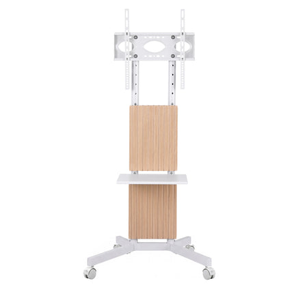 Artiss Mobile TV Floor Stand for 32-65" Mount Bracket Universal Adjustable Height with Wheels.