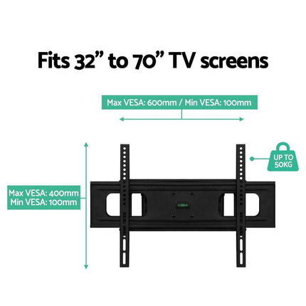 Artiss TV Wall Mount Bracket for 32"-70" LED LCD TVs Full Motion Strong Arms.