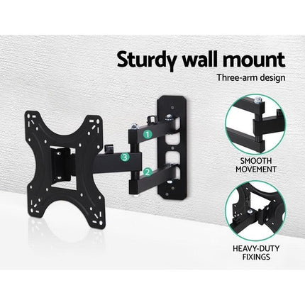 Artiss TV Wall Mount Bracket for 17"-42" LED LCD TVs Full Motion Strong Arms.