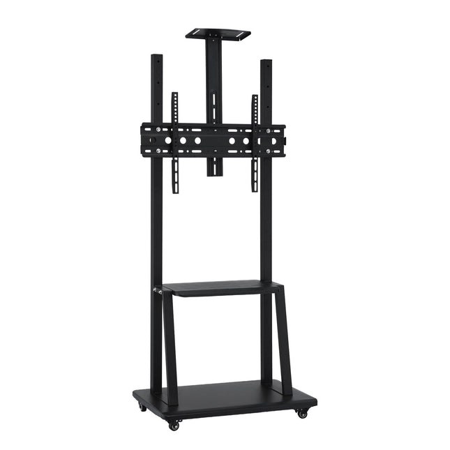 Artiss TV Stand 32-70" Universal Mobile Adjustable Height TV Stand with Wheels.
