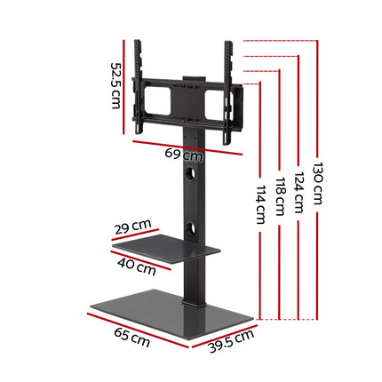 Artiss TV Stand Mount Bracket for 32"-70" LED LCD 2 Tiers Storage Floor Shelf.