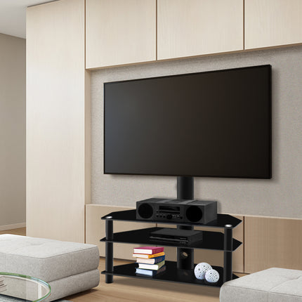 Artiss TV Stand Mount Bracket for 32"-60" LED LCD 3 Tiers Storage Floor Shelf.