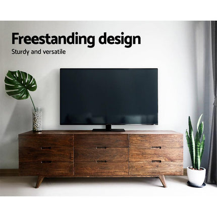 Artiss TV Stand Mount Bracket for 32"-55" LED LCD Swivel Tabletop Desktop Plasma.