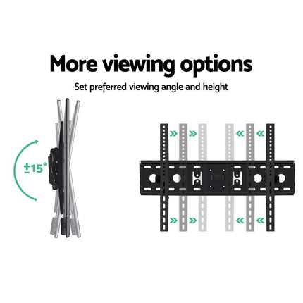 Artiss TV Wall Mount Bracket for 32"-70" LED LCD TVs Tilt Slim Flat Low Profile.