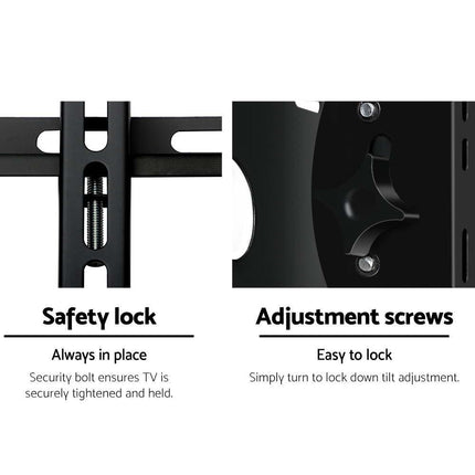 Artiss TV Wall Mount Bracket for 32"-70" LED LCD TVs Tilt Slim Flat Low Profile.