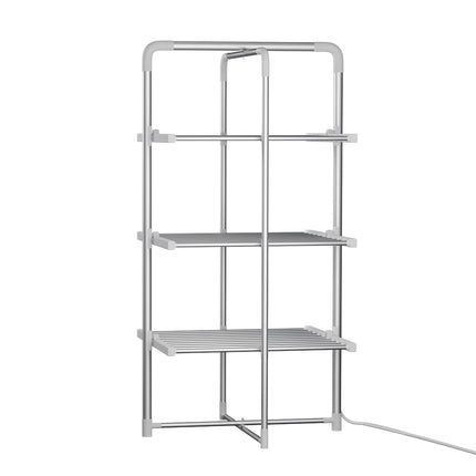 Devanti Electric Heated Towel Rail Rack 30 Bars Foldable Clothes Dry Warmer.