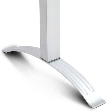 Devanti Electric Heated Towel Rail Rack 6 Bars Freestanding Clothes Dry Warmer.
