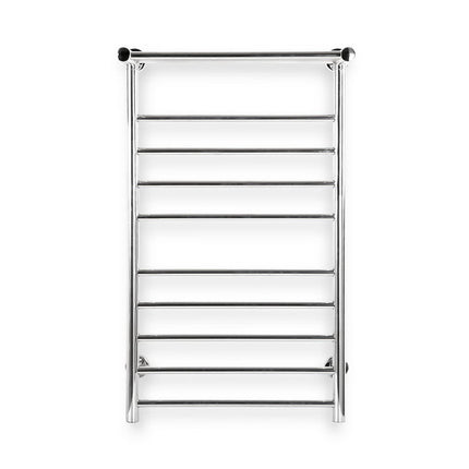 Devanti Electric Heated Towel Rail Rack 14 Bars Wall Mounted Clothes Dry Warmer.