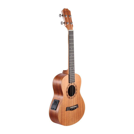 Alpha 26" Ukulele Equaliser Natural Mahogany Tenor Beginner Gift w/ Bag.