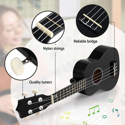 Alpha Ukulele 21 Inch Basswood Beginner.