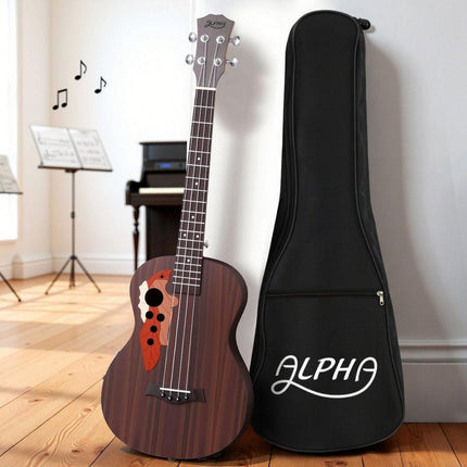 Alpha Ukulele 30 Inch with EQ 18 Frets.