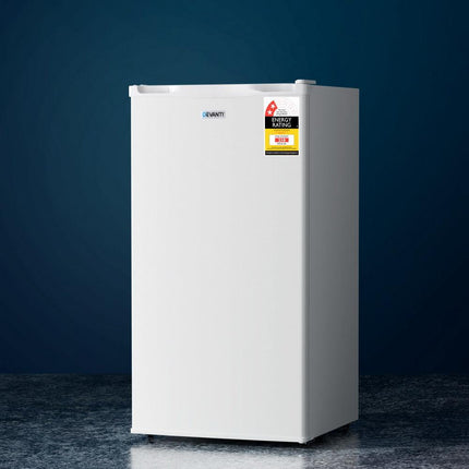 Devanti 81L Upright Freezer Fridge White.