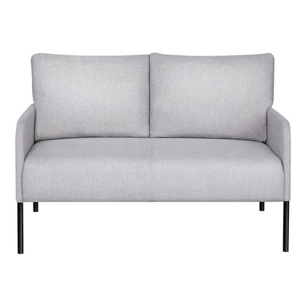 Artiss Armchair 2-Seater Sofa Pillow Linen Grey.