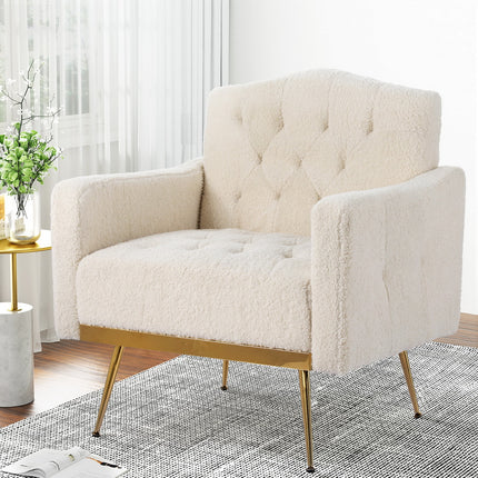 Artiss Armchair Boucle Beige Nicole.