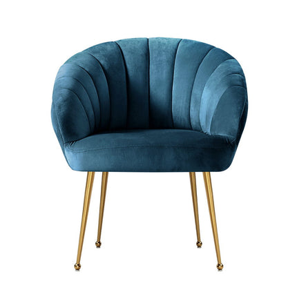 Artiss Armchair Velvet Pink Eloise.