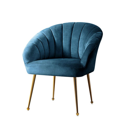 Artiss Armchair Velvet Pink Eloise.