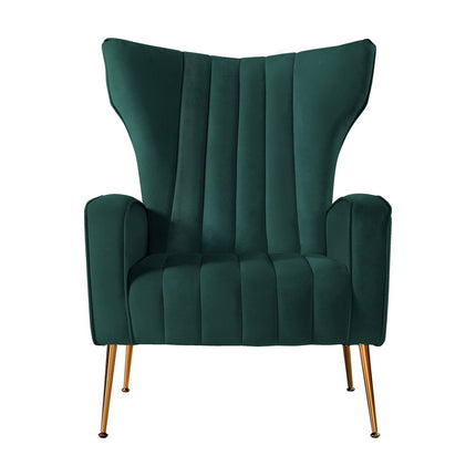 Artiss Armchair Green Velvet Kate.