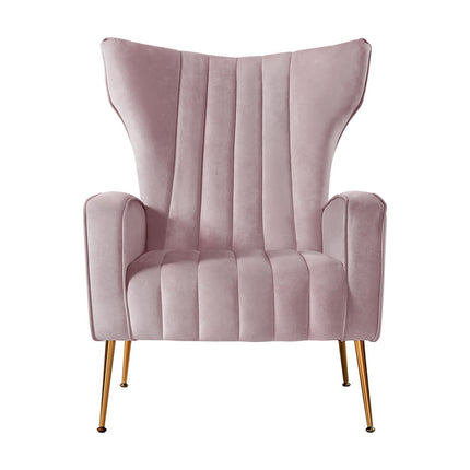 Artiss Armchair Green Velvet Caroline.