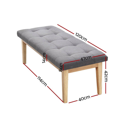 Artiss Bed Frame Double Size White NEO.
