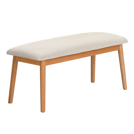 Artiss Dining Bench Upholstery Seat Wooden Chair 106cm.