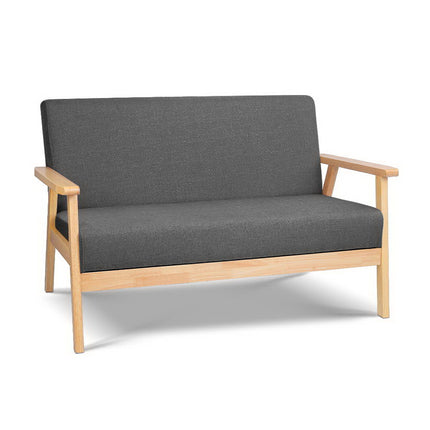 Artiss 2-Seater Sofa Armchair Skane.