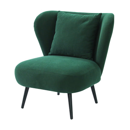 Artiss Armchair Accent Chair Lounge Tub Sofa Couch Corduroy Velvet Green.