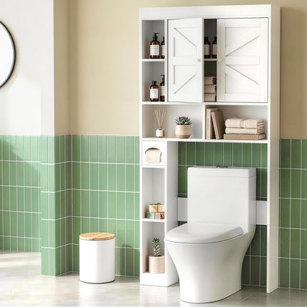 Artiss Bathroom Storage Cabinet Over The Toilet Organiser Laundry Shelf Holder.
