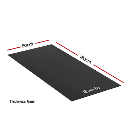 Everfit Exercise Equipment Mat Treadmill Floor Rug Home Gym Fitness Yoga 1.8M.