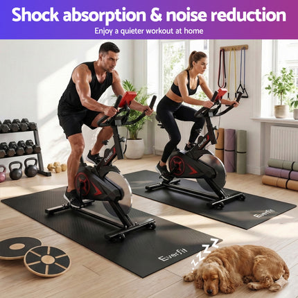 Everfit Exercise Equipment Mat Treadmill Floor Rug Home Gym Fitness Yoga 1.8M.