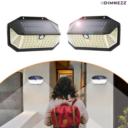 Dimnezz 5-Sided Human Induction Outdoor Garden LED Lamp.