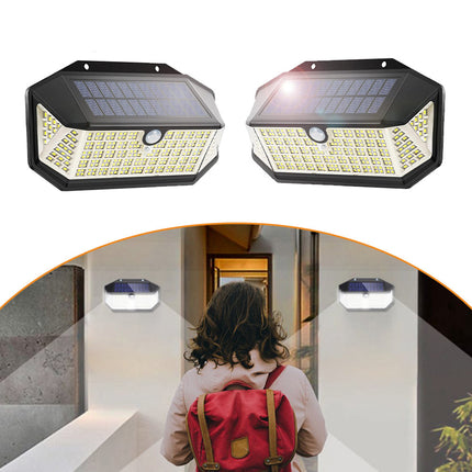 Dimnezz 5-Sided Human Induction Outdoor Garden LED Lamp.