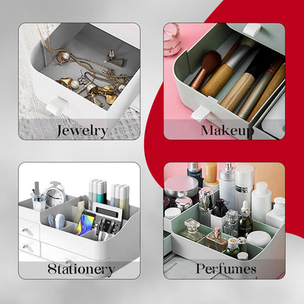 Fashyni Cosmetic Skincare Storage Box with Drawers.