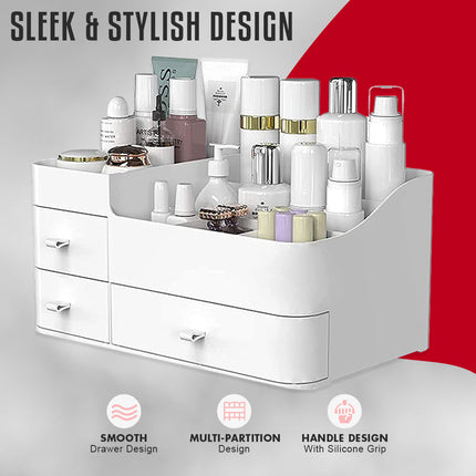 Fashyni Cosmetic Skincare Storage Box with Drawers.