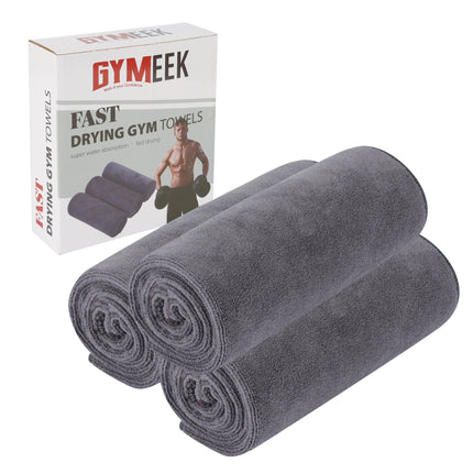 Gymeek Microfiber Gym Towel Set of 3.